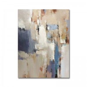 Kézzel festett otthoni dekorációnagy méretű fal festés színes absztrakt vászon művészeti olajfestmény